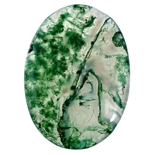 عقیق خزه moss agate